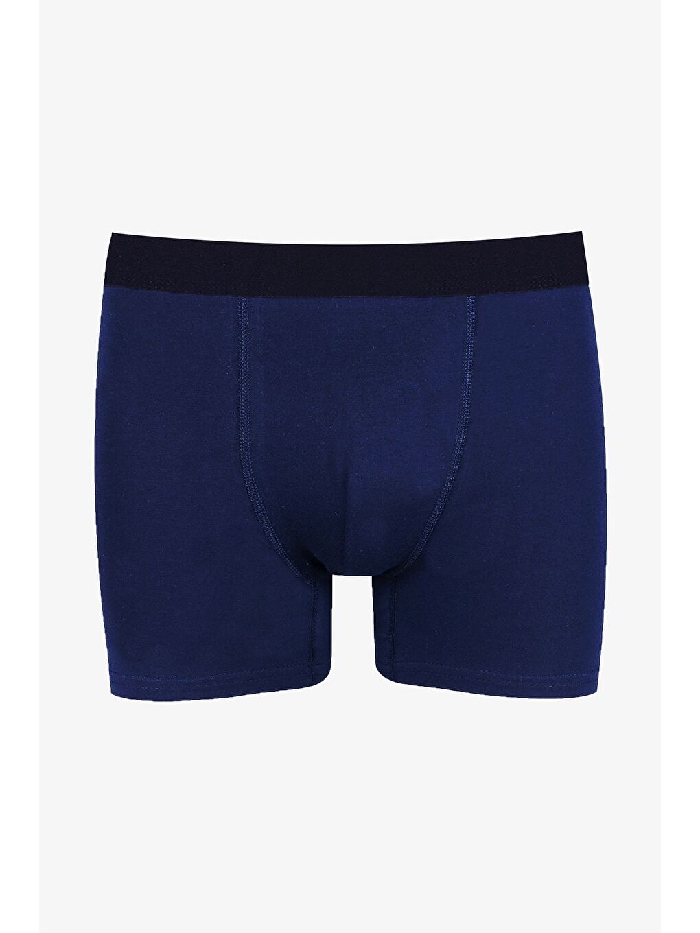 Siyah Erkek 2'li Pamuklu Elastanlı Boxer-1