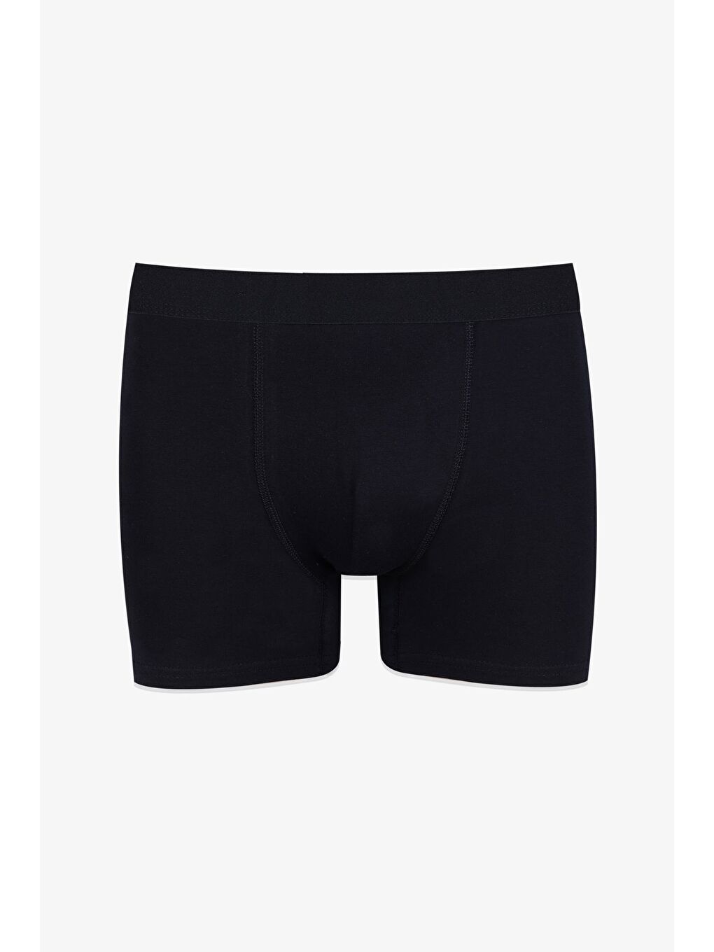 Siyah Erkek 2'li Pamuklu Elastanlı Boxer-2
