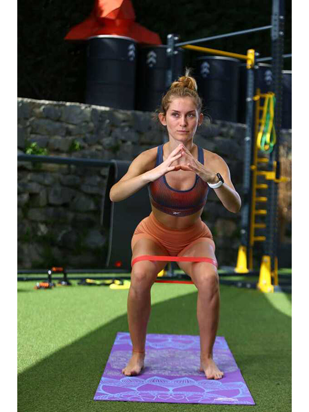 Mini Loop Band Medium Unisex Kırmızı Pilates Aksesuarları-3