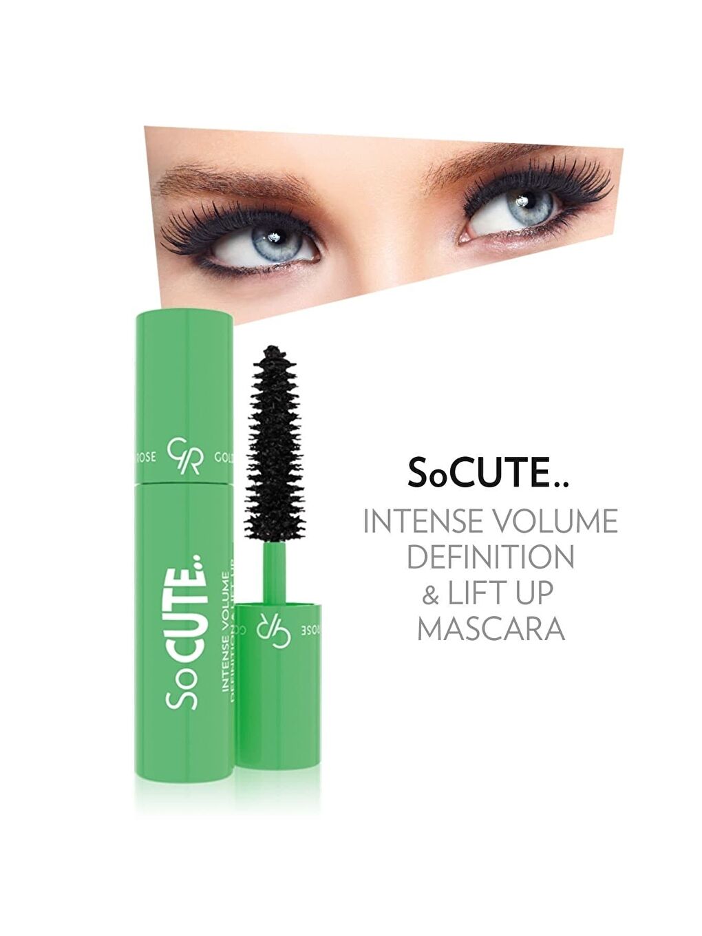 So Cute Intense Volume Definition & Lift Up Mascara Black - Mini Maskara-4
