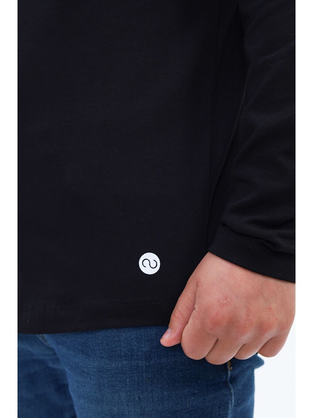 Siyah Erkek Çocuk Baskılı Tişört-3