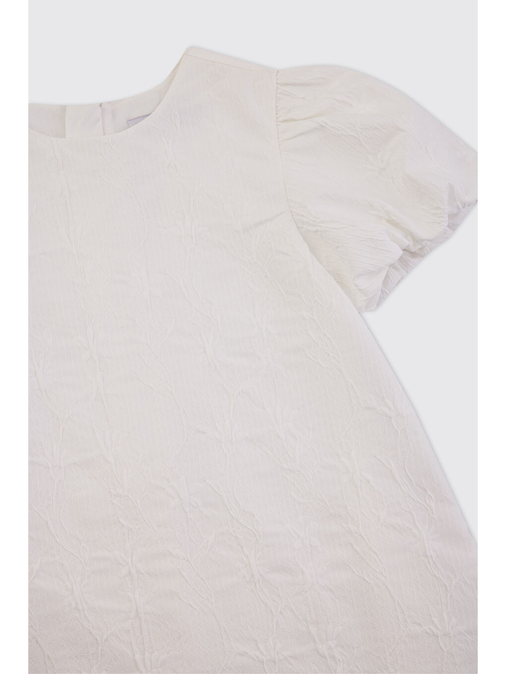 Kız Bebek Beyaz Elbise-2