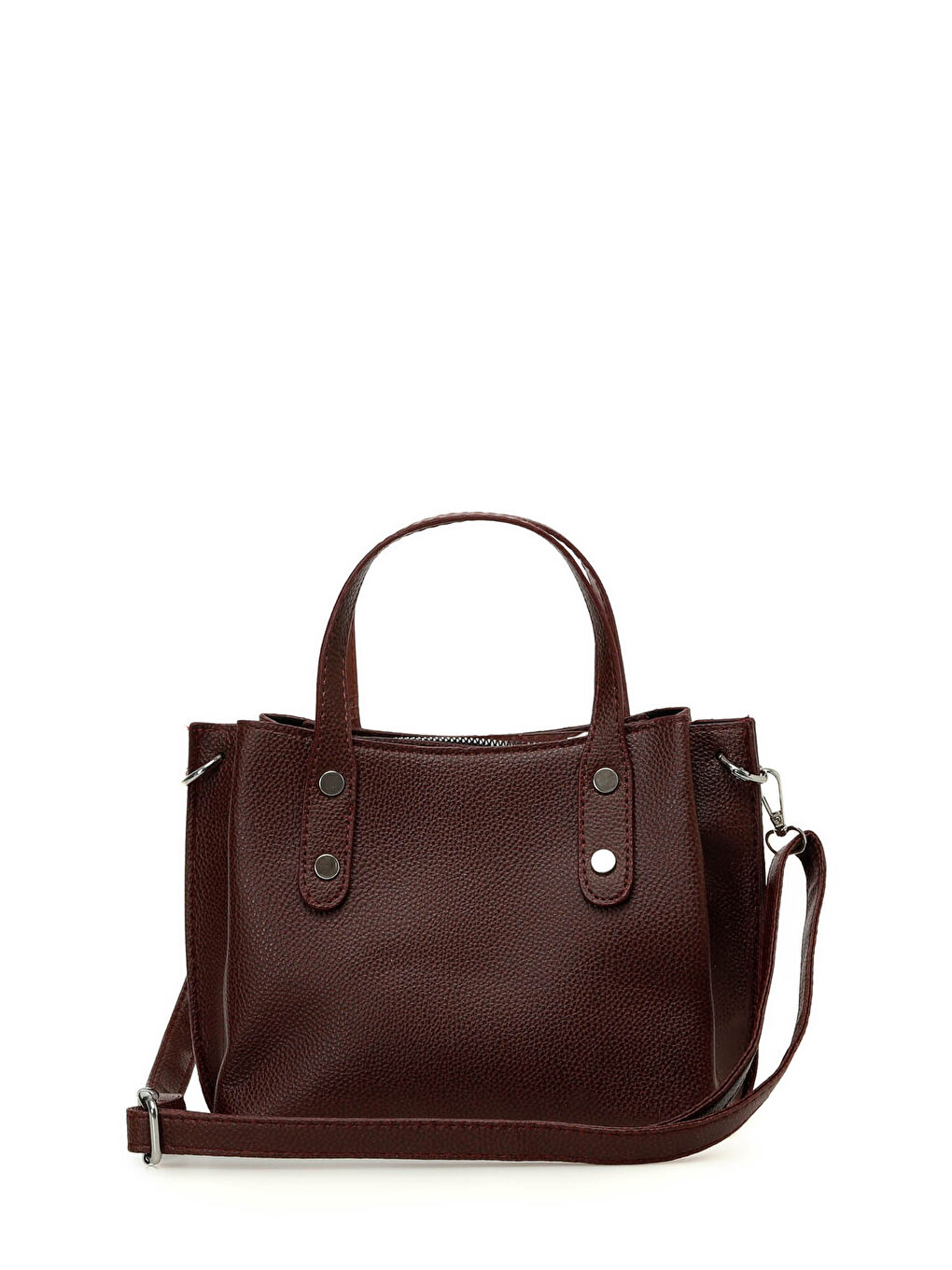 NTRL PRM CKGZ EL 4PR Bordo Kadın El Çantası-2