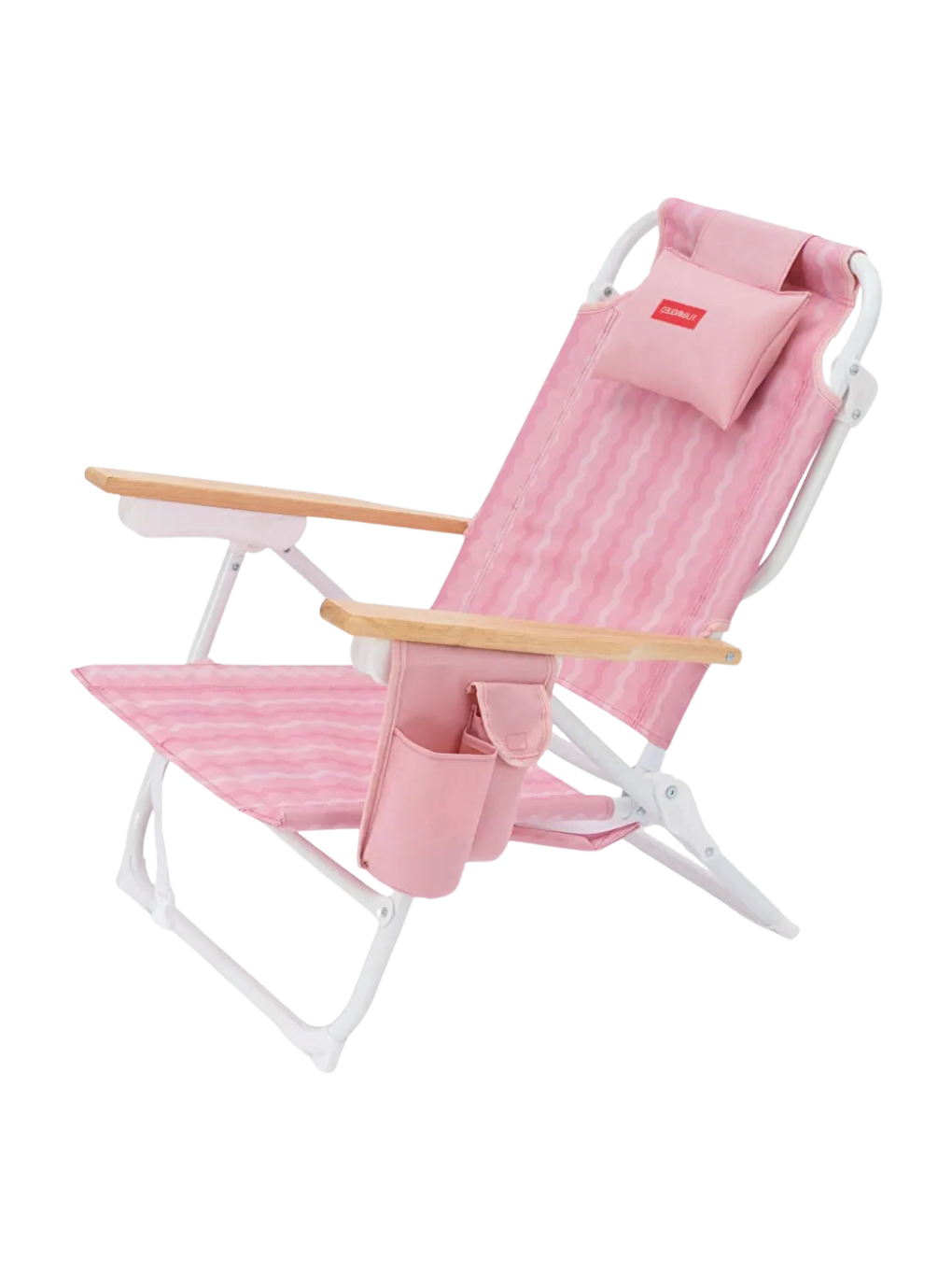 Pembe Soğutucu Cepli Plaj Sandalyesi Echo Pink