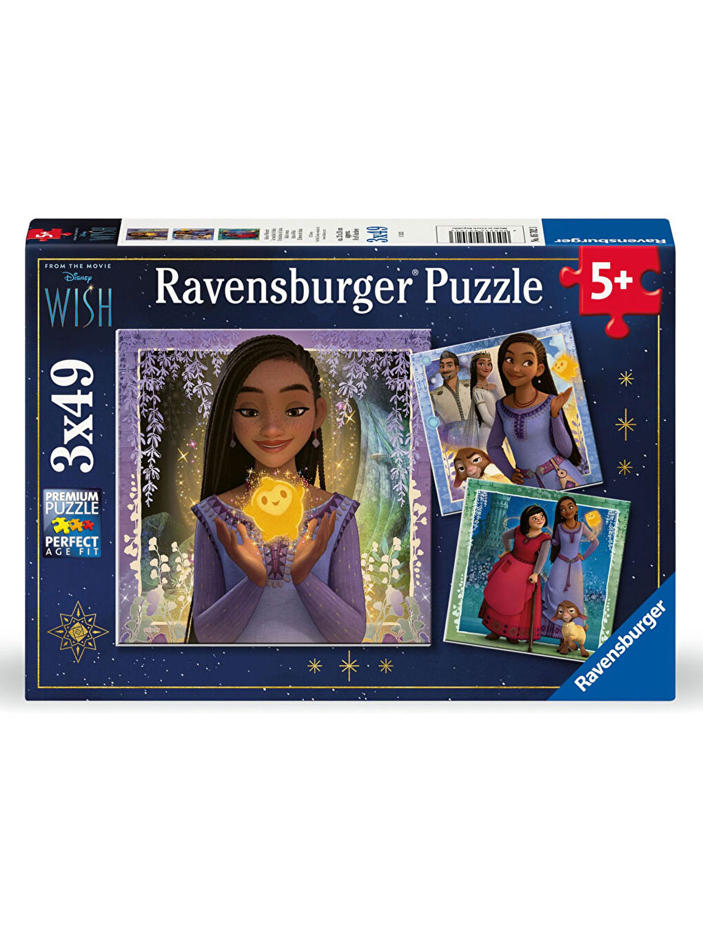 Ravensburger Çocuk Puzzle WD Wish 3x49 Parça 57023