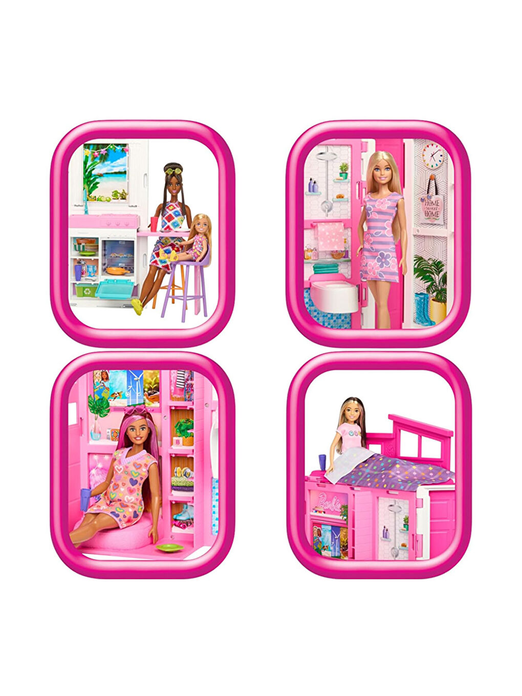 Barbienin Portatif Evi 2024 HRJ77-1