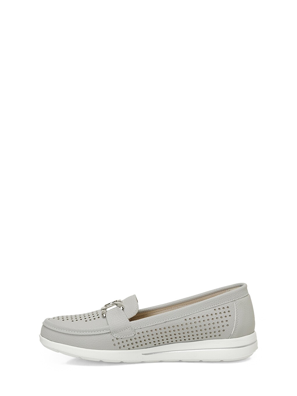 Gri 166019.Z5FX GRI Kadın Loafer-2