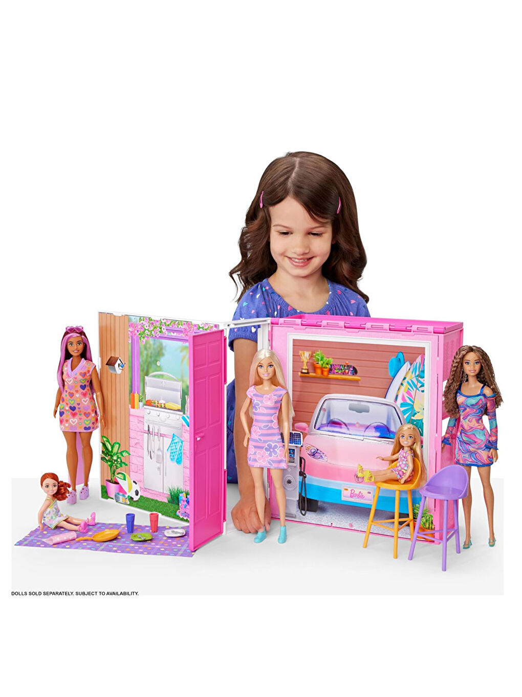 Barbienin Portatif Evi 2024 HRJ77-4