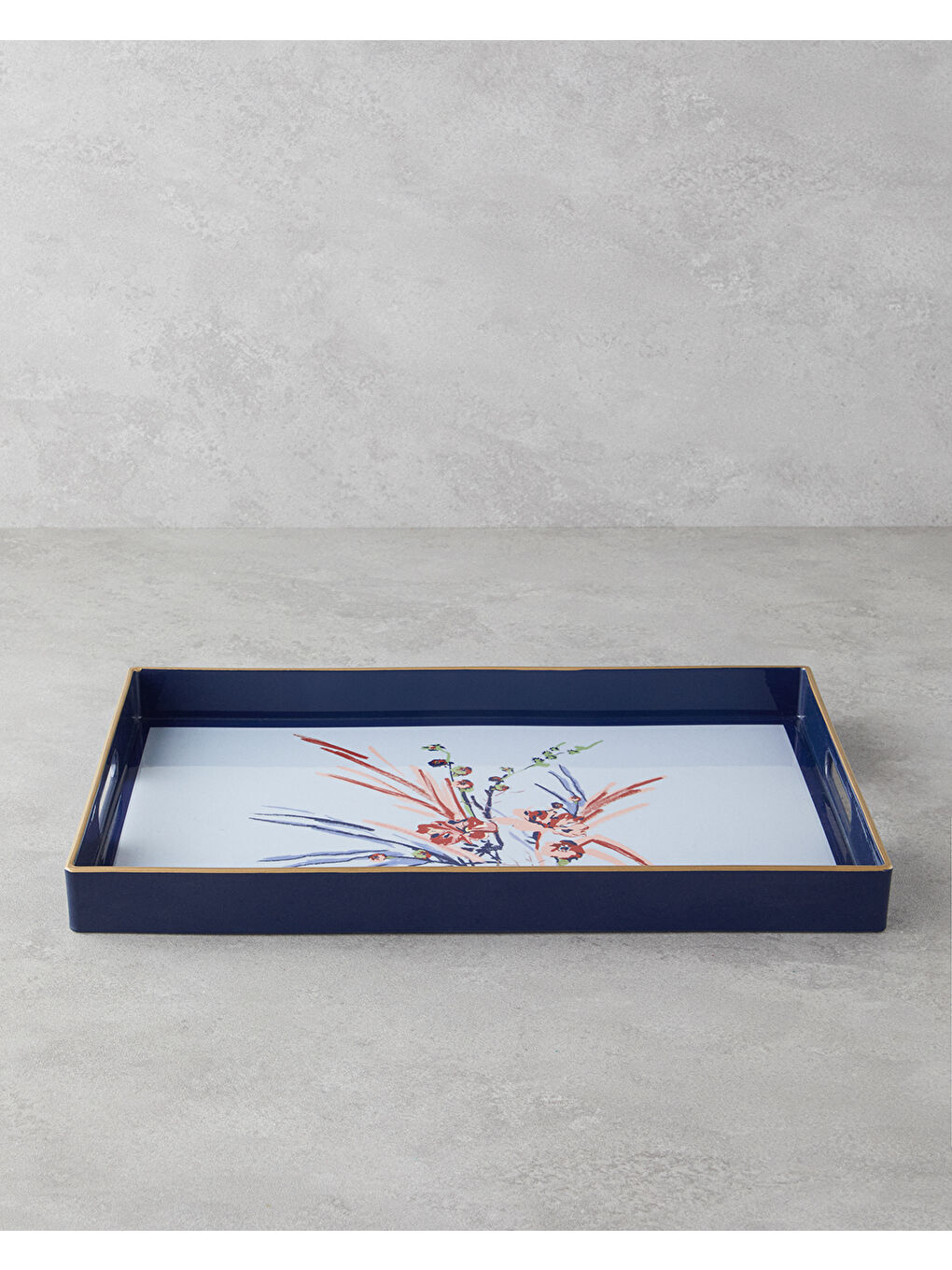 English Home Chimera PP Tepsi 40x26 cm Mavi - 1