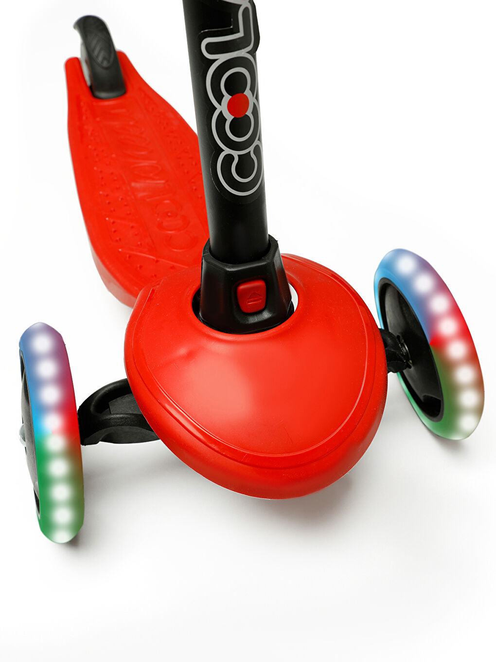 Işıklı Scooter Kırmızı-3