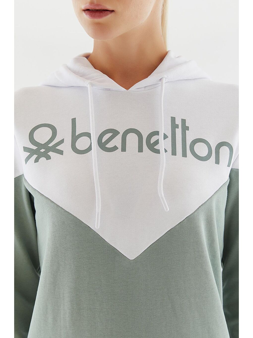 Yeşil Kadın Sweatshirt-6