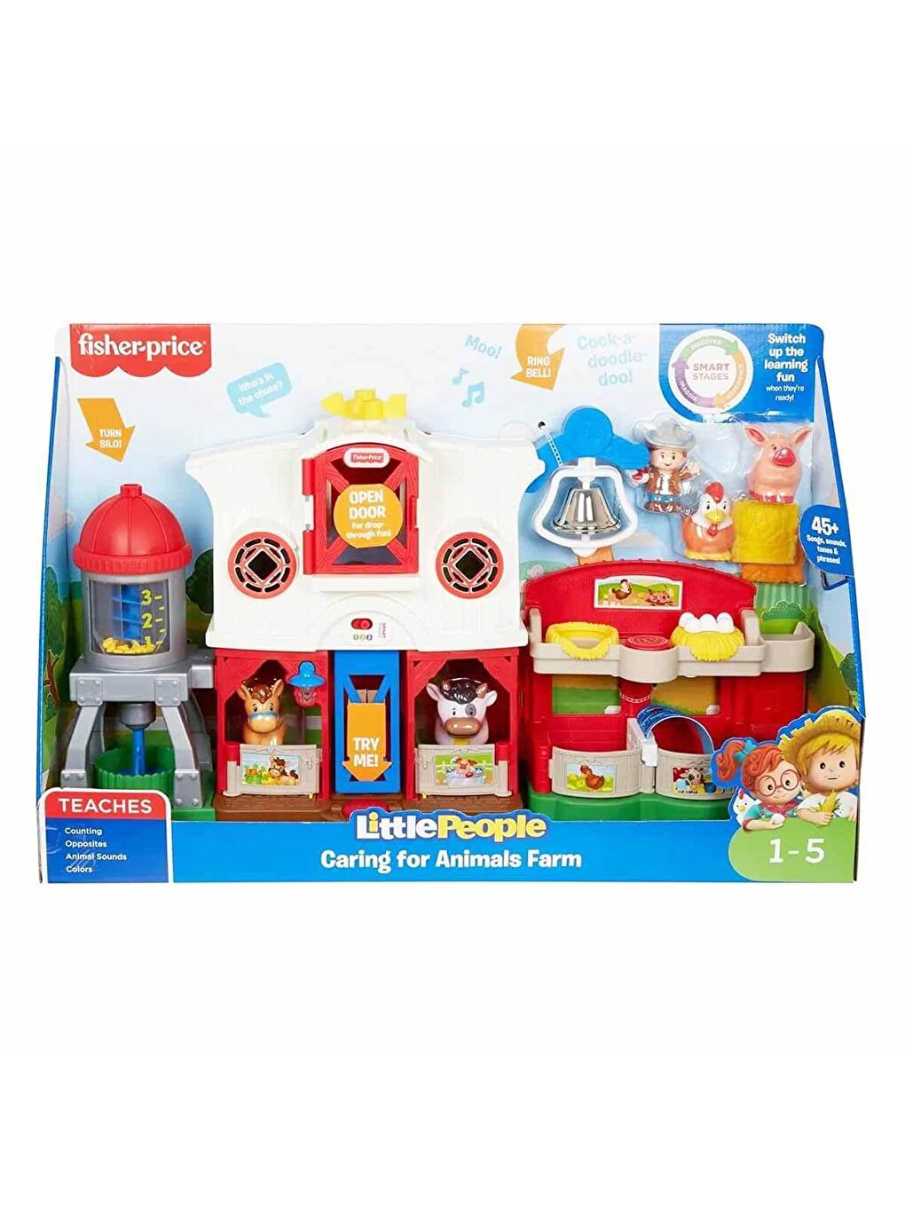 FISHER PRICE Renksiz Little People Collector Hayvan Çiftliği GLT78 - 1