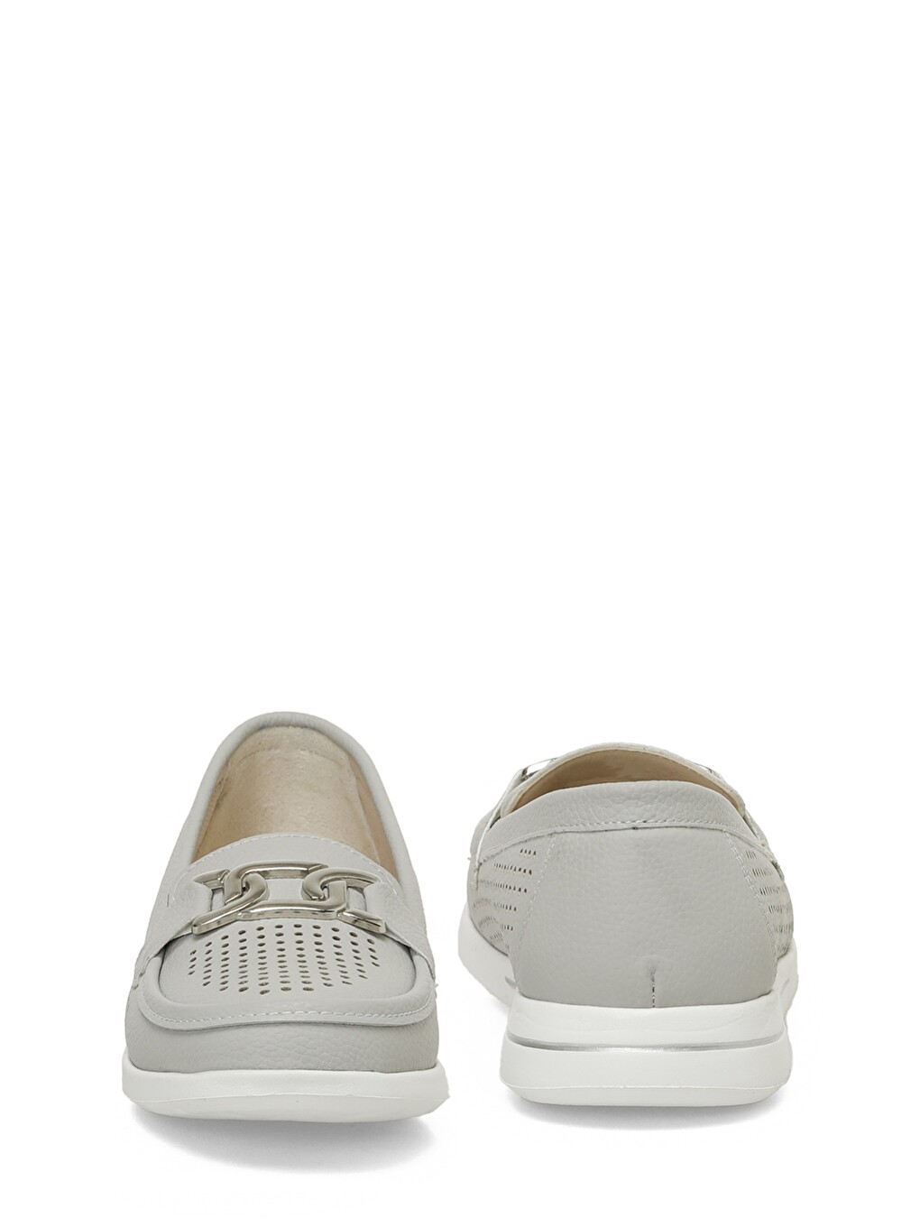 Gri 166019.Z5FX GRI Kadın Loafer-4