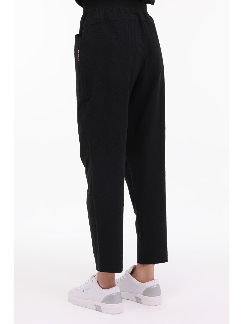 WL TEE 22BEF010 4PR Siyah Kadın Eşofman Altı-3