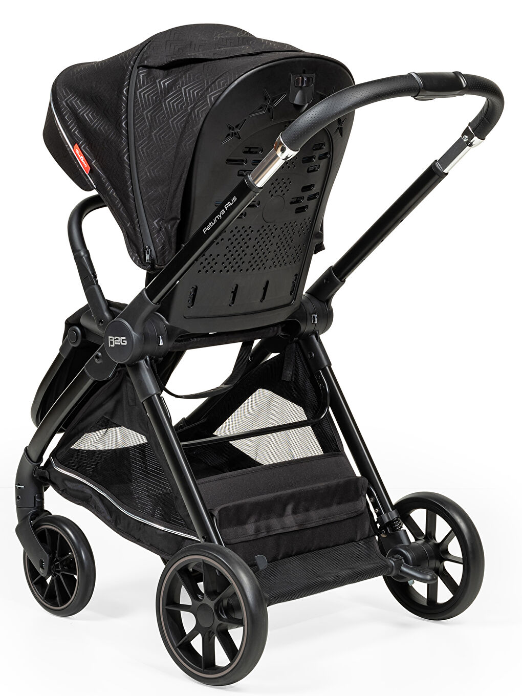 Petunya Plus Travel Sistem Bebek Arabası Siyah-6