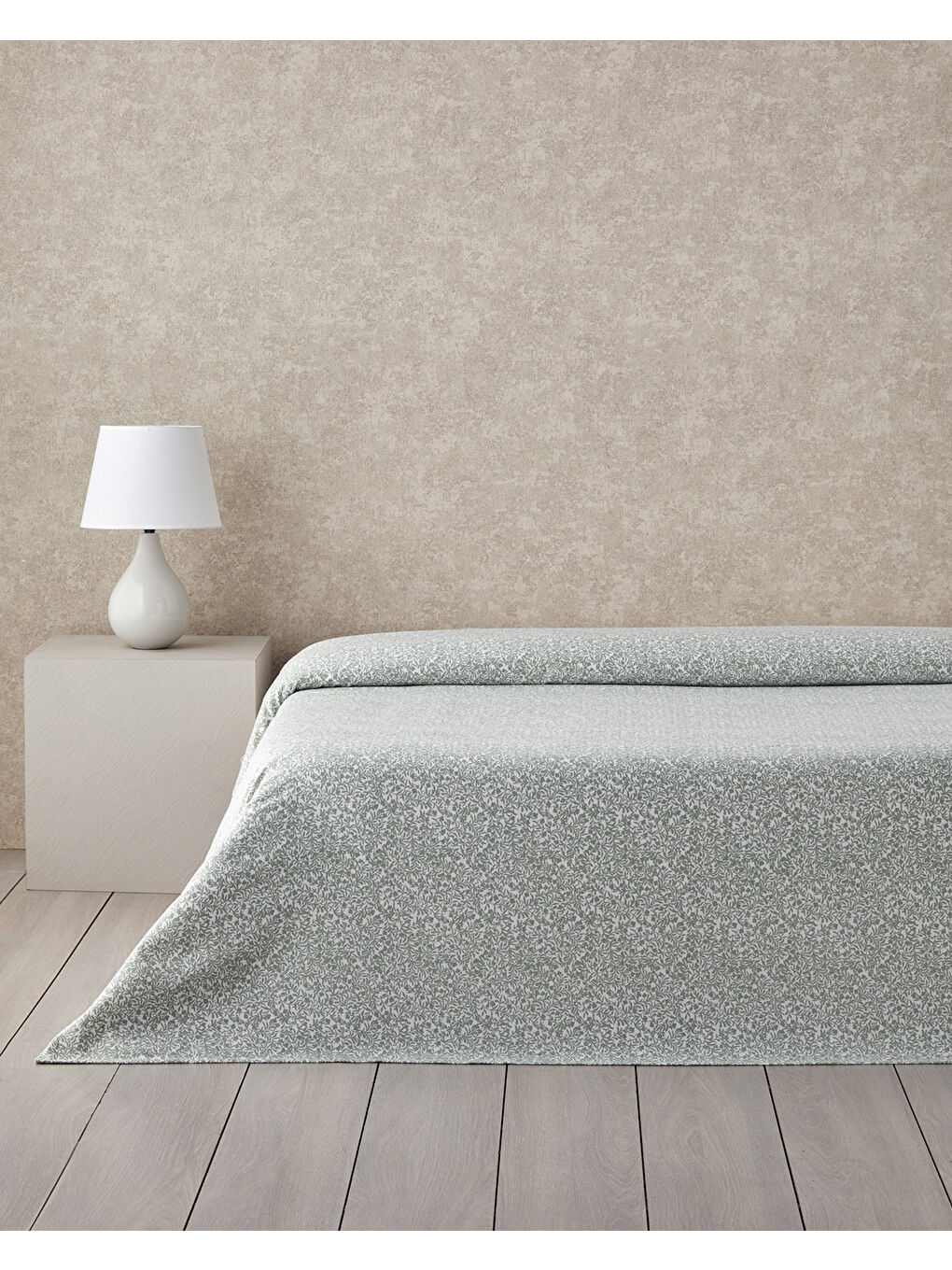 TIMELESS GARDEN Ecosoft Çift Kişilik Pike 200x220 cm Yeşil