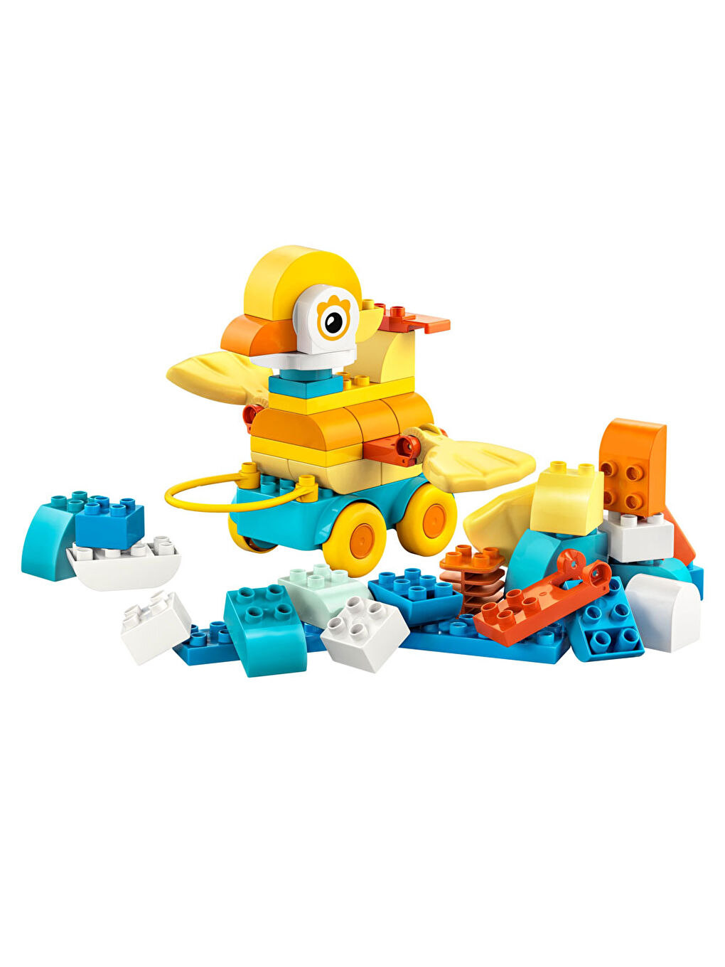 Duplo 3 ü 1 Arada Tekerlekli Hayvanlar 10448-1