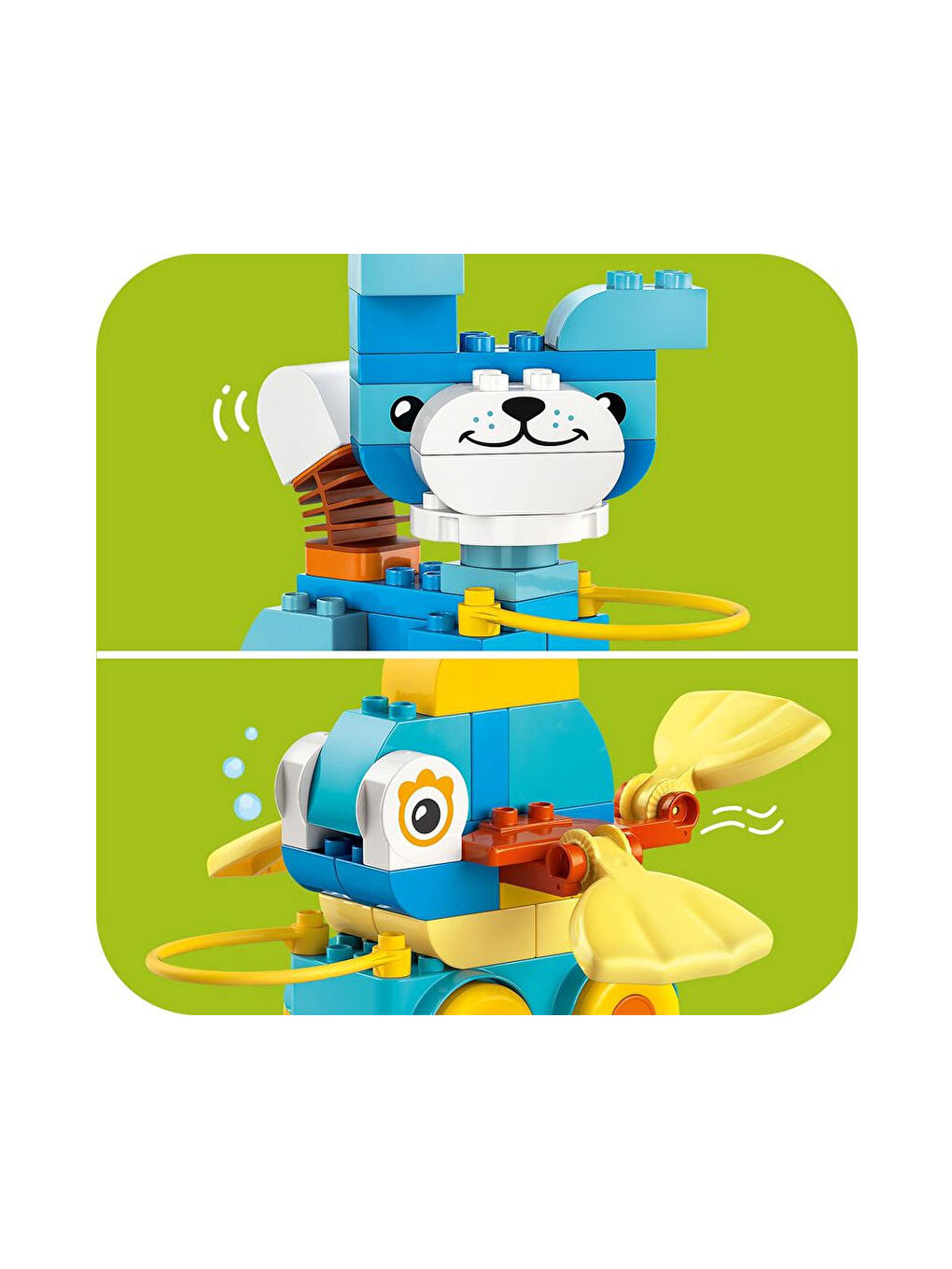 Duplo 3 ü 1 Arada Tekerlekli Hayvanlar 10448-5