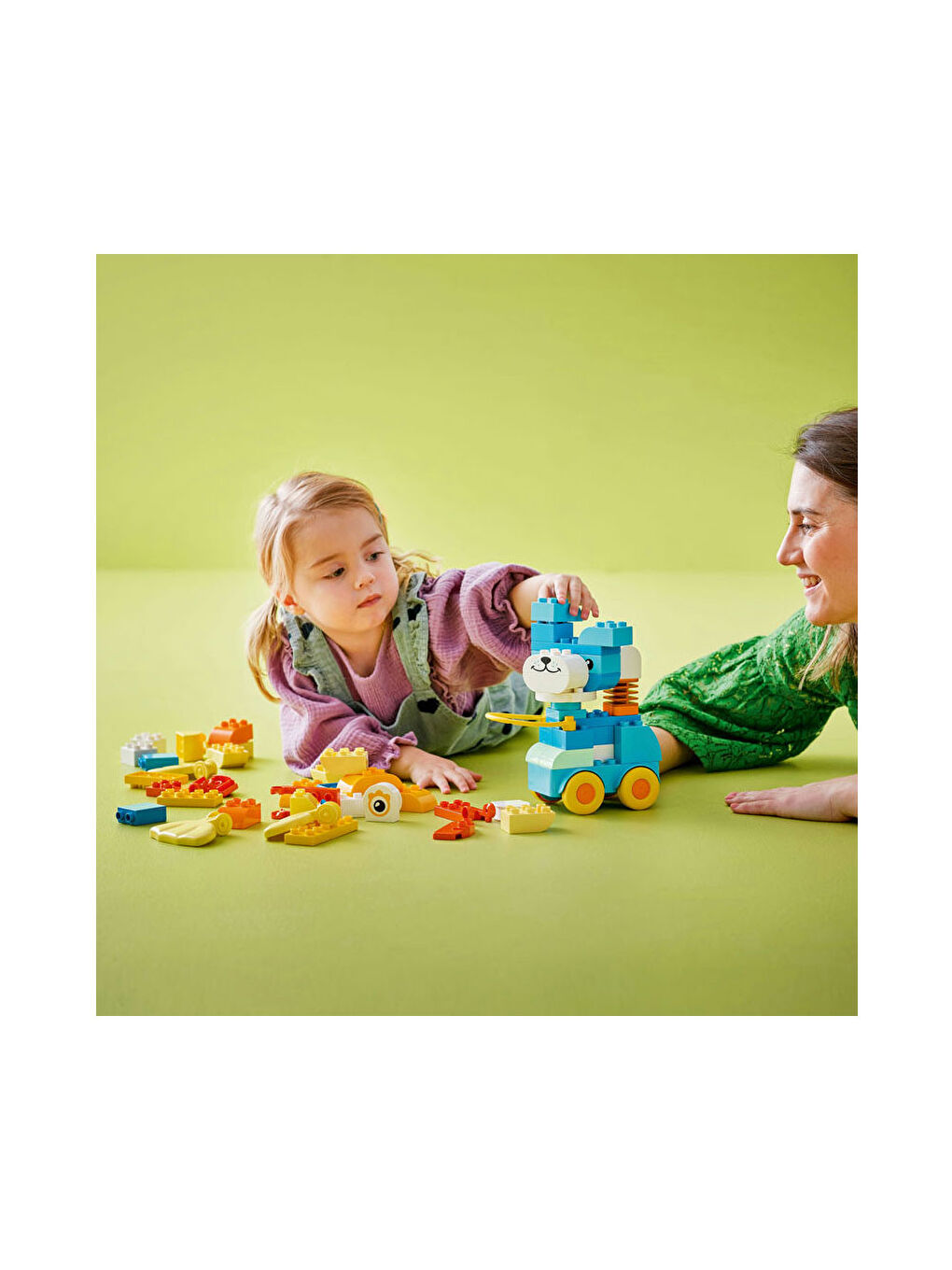 Duplo 3 ü 1 Arada Tekerlekli Hayvanlar 10448-7