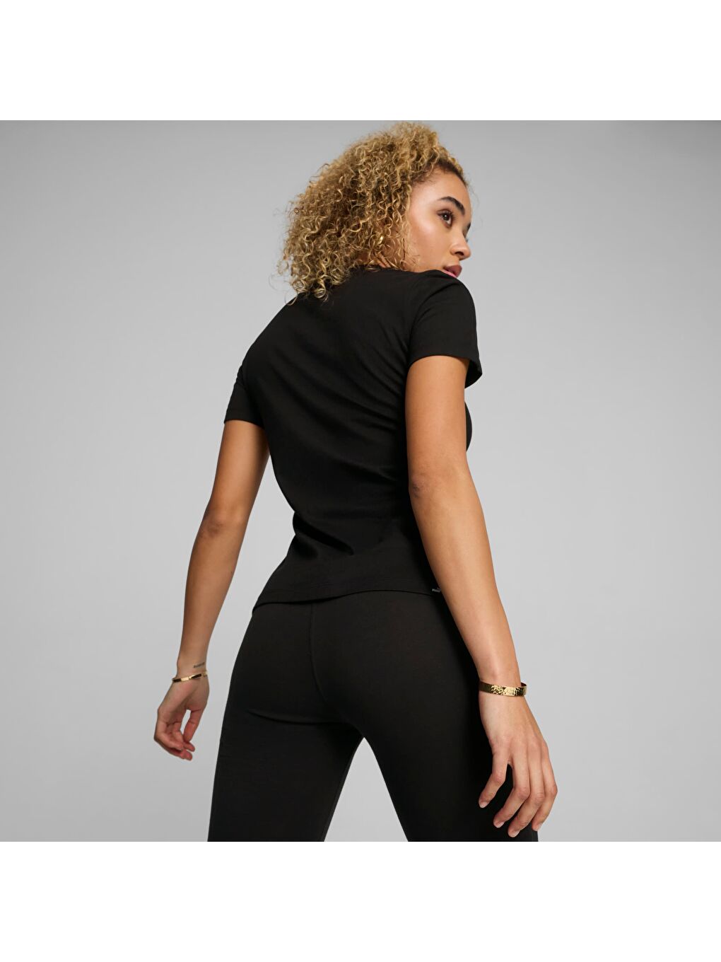 Siyah HER Kadın T-shirt-1