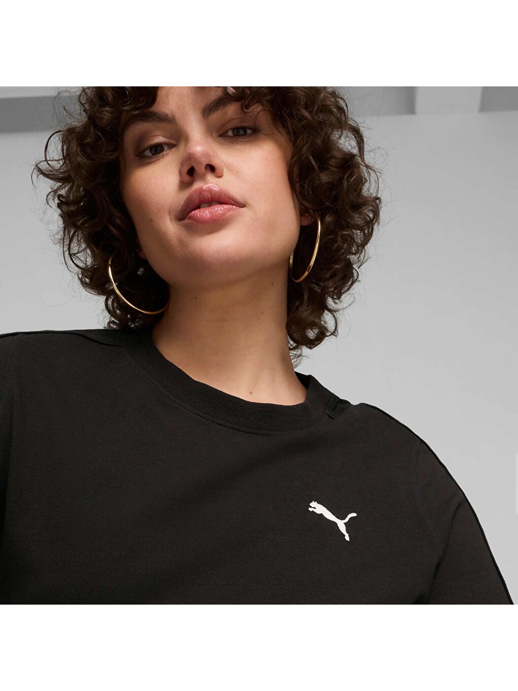 Siyah HER Kadın T-shirt-3