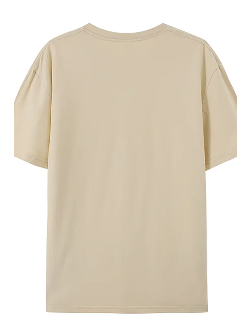 Karışık Füme Beyaz Krem  3'lü Basic Bisiklet Yaka Tişört-1