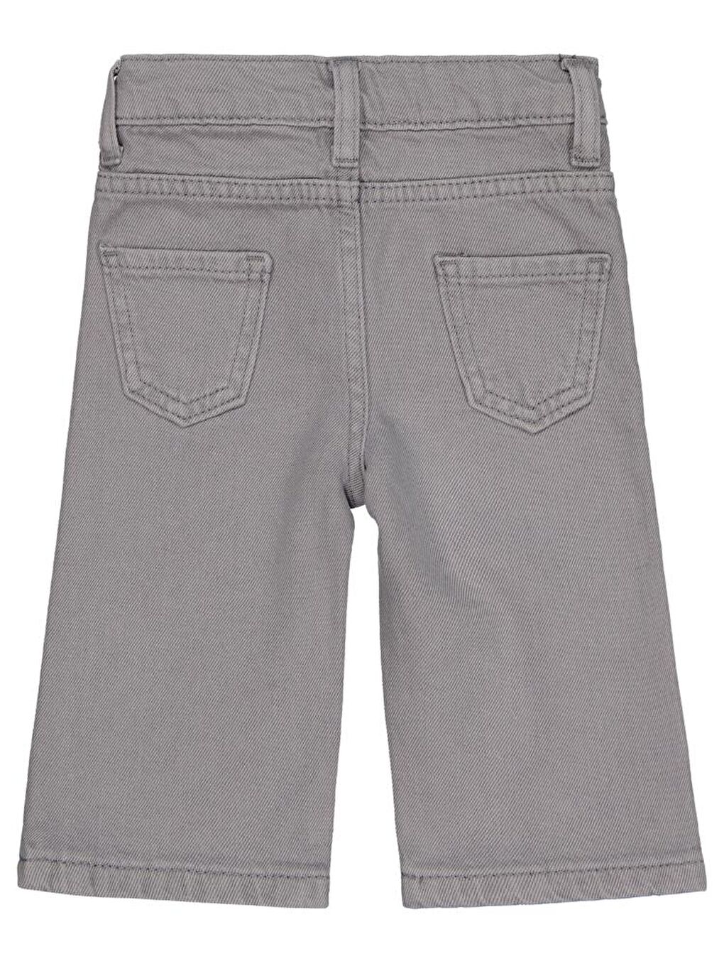 Gri Baby Wıde Leg 6-18 Ay Pantolon-2