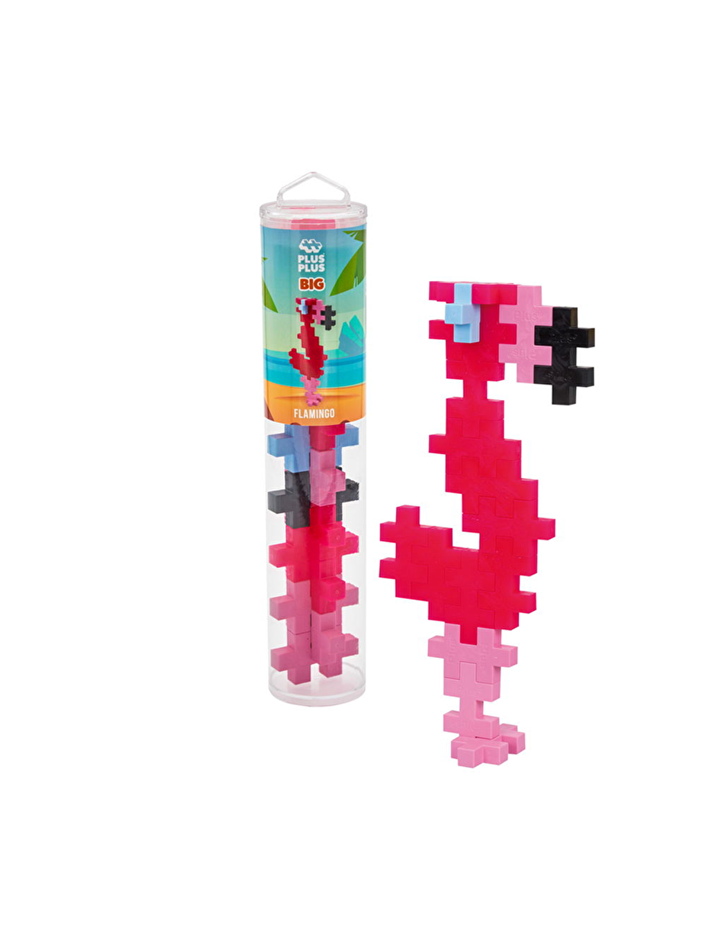 Plus-Plus Big Flamingo (15 Parça Tüp)