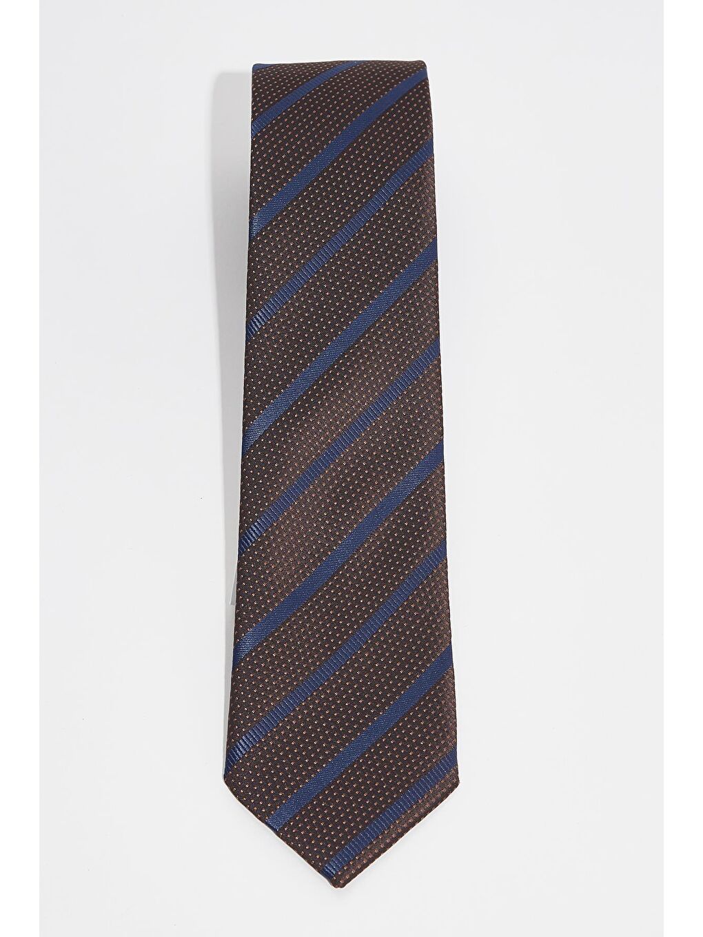 Karışık Desenli Klasik Cep Mendilli Erkek Kravat-3