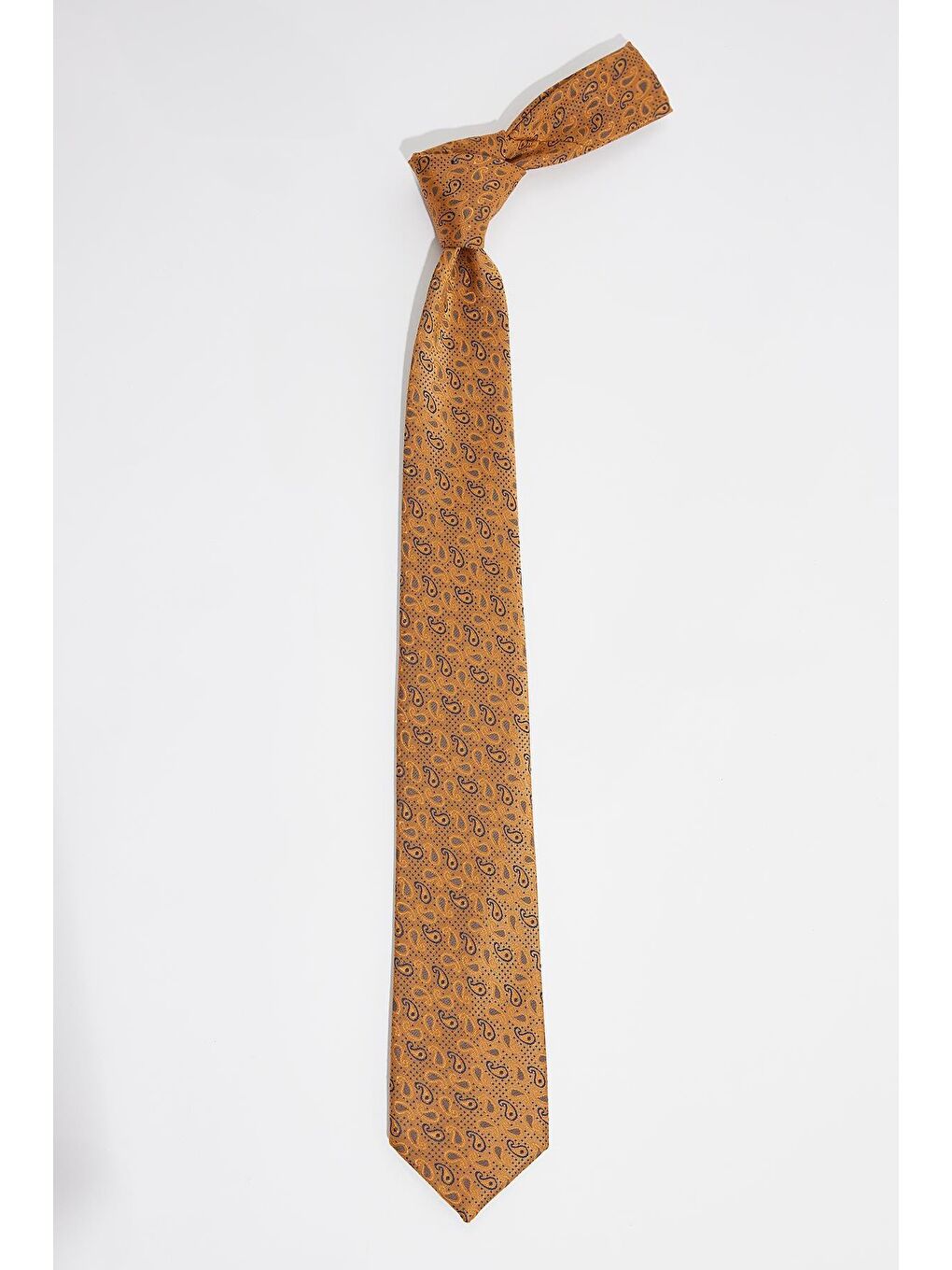 Karışık Desenli Klasik Cep Mendilli Erkek Kravat-2