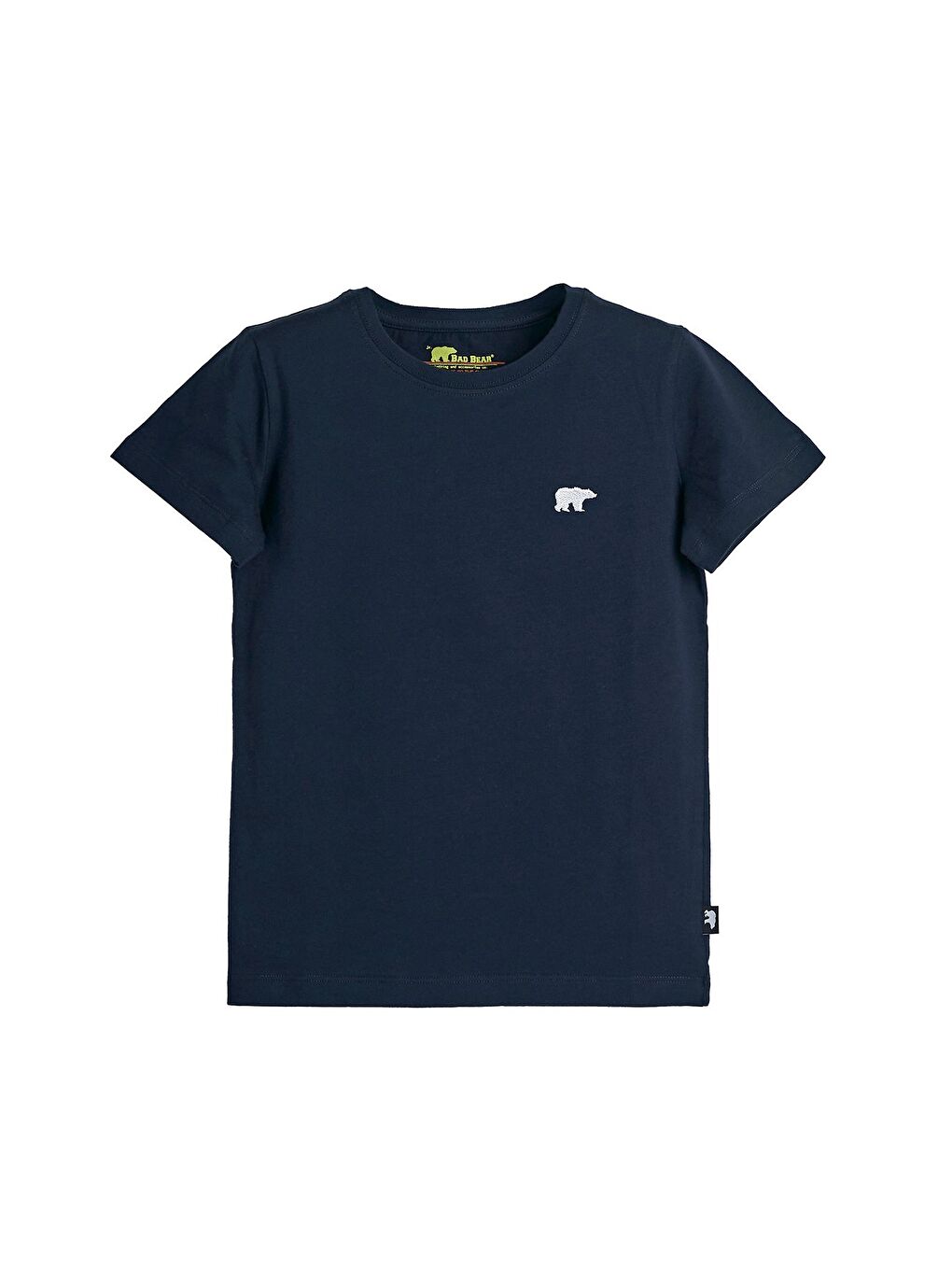 Solid Lacivert Basic Çocuk Tişört