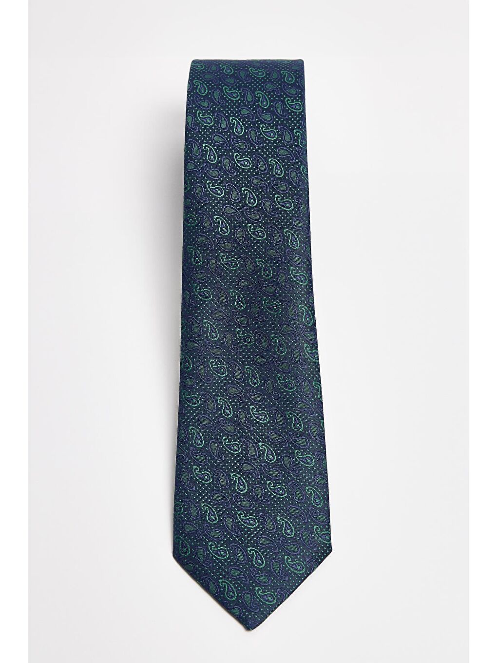 Karışık Desenli Klasik Cep Mendilli Erkek Kravat-3