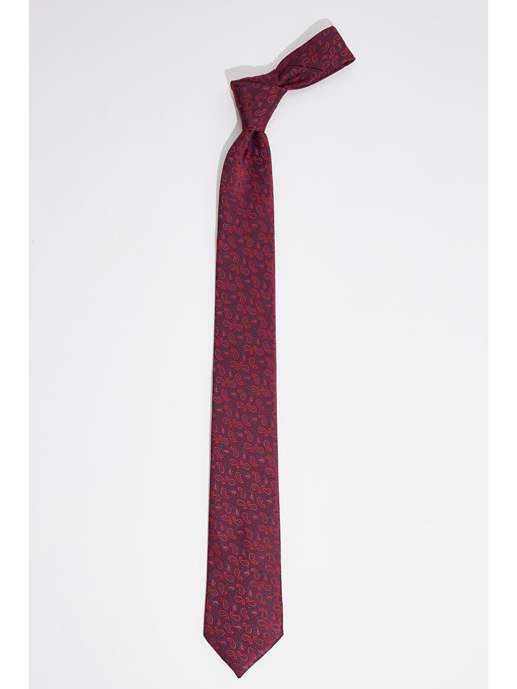 Karışık Desenli Klasik Cep Mendilli Erkek Kravat-2