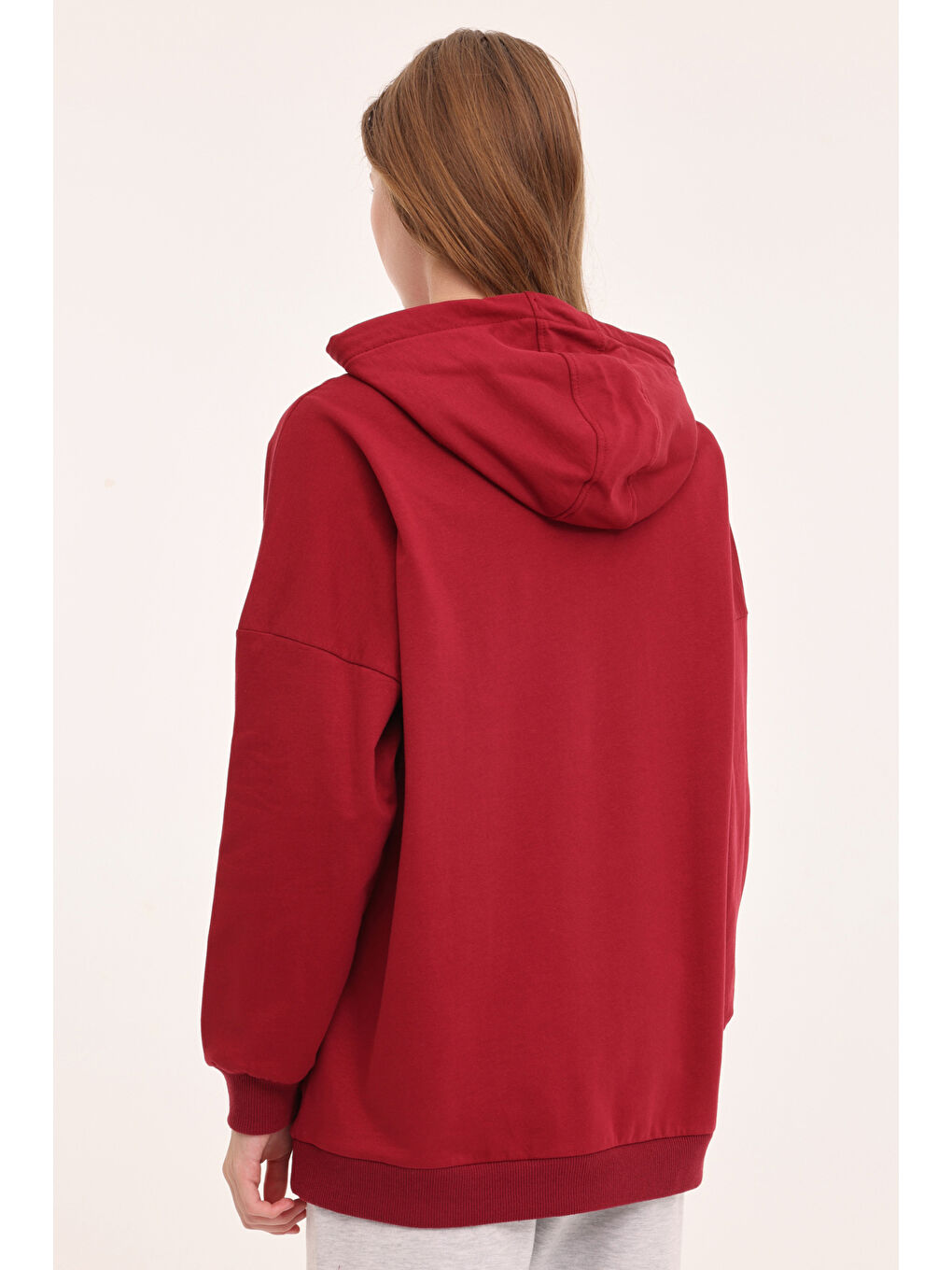 WL LYRA-YD 17LYRA01 4PR Bordo Kadın Sweatshirt-1