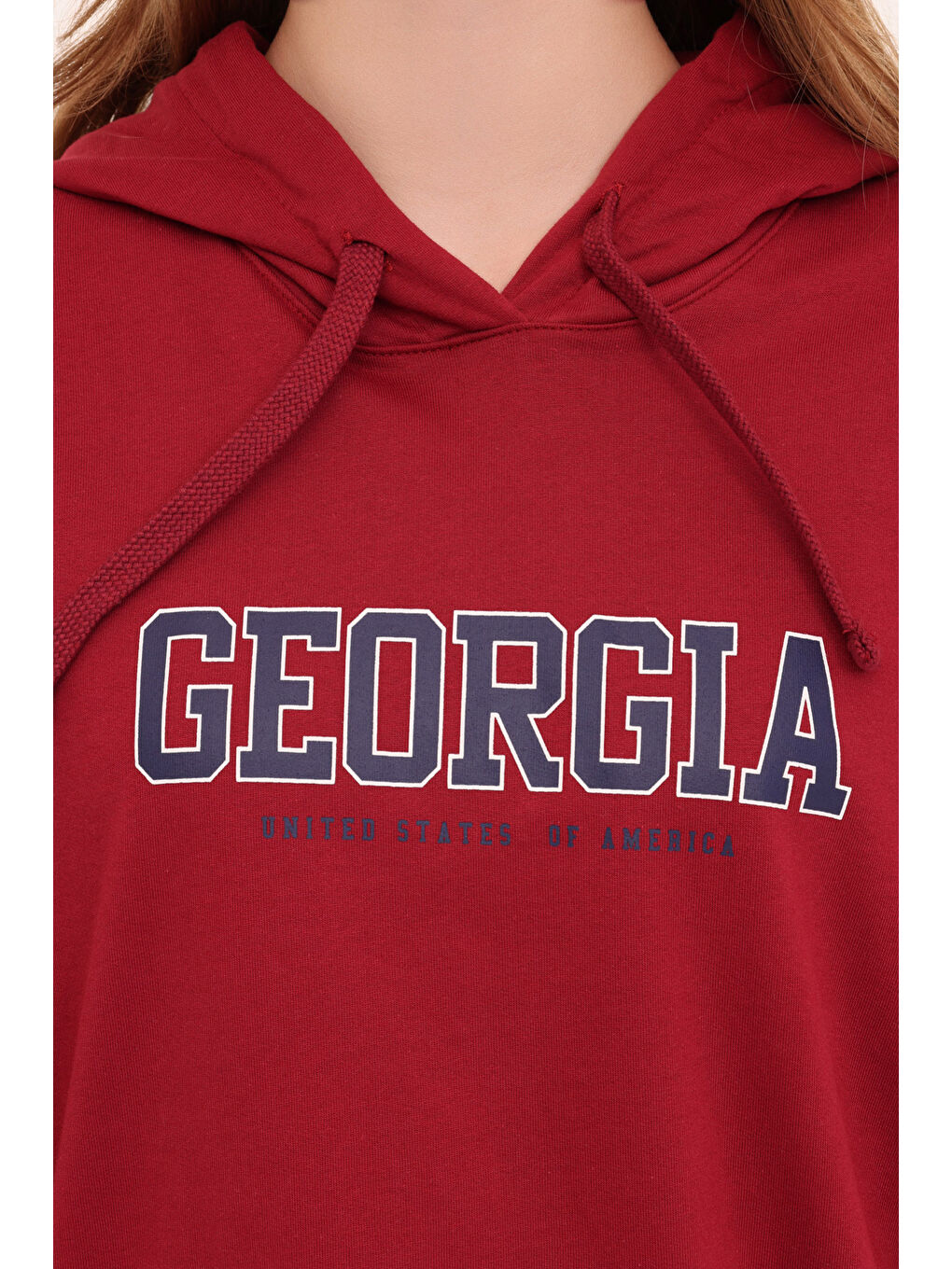 WL LYRA-YD 17LYRA01 4PR Bordo Kadın Sweatshirt-3