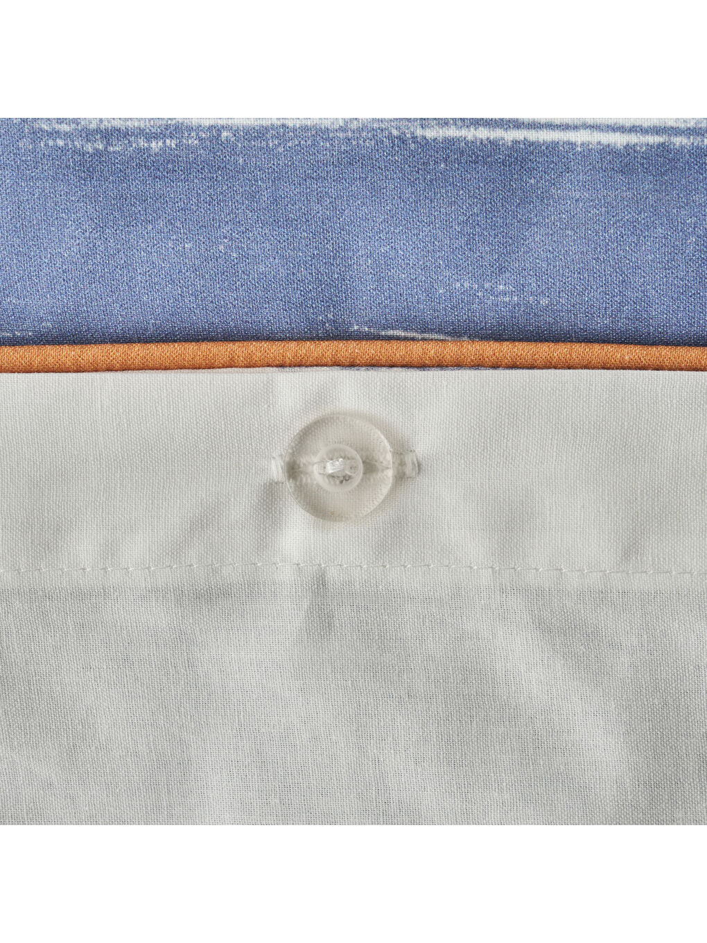 %100 Pamuk Saten Marine Tek Kişilik Nevresim Seti Mavi-Beyaz (160x220 cm)-5