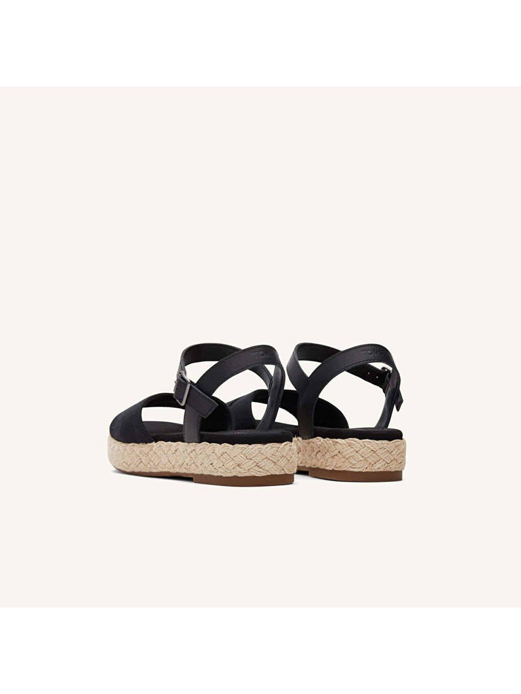 Siyah Kadın Sandalet 10020814 10020768 ABBY Flatform Espadrille Sandal-2