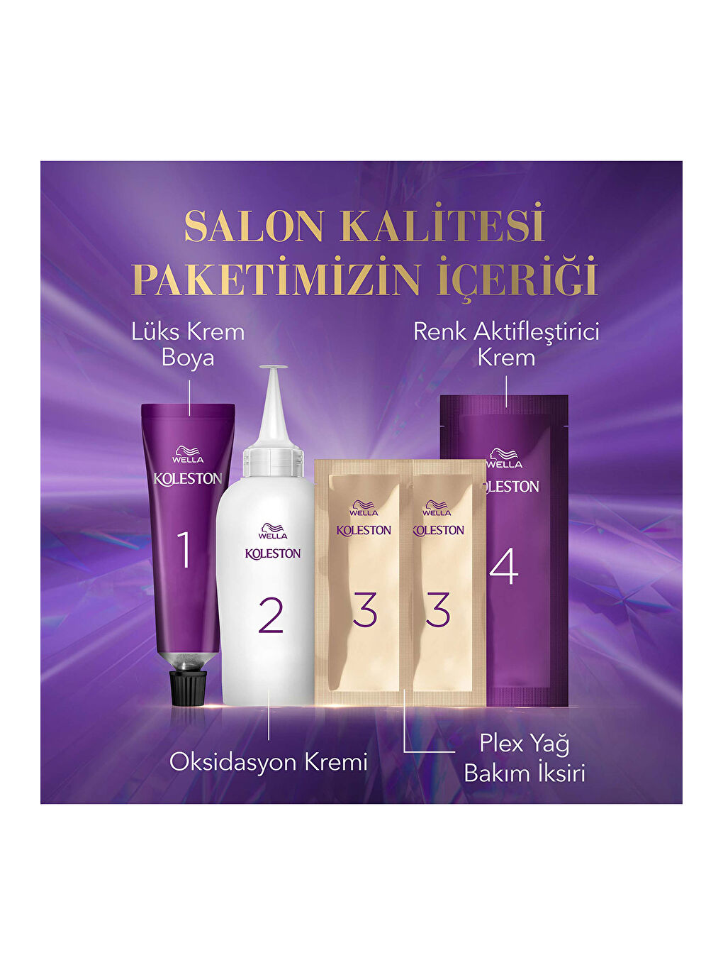 Wella Renksiz Koleston Supreme Saç Boyası 7/1 Küllü Kumral - 5