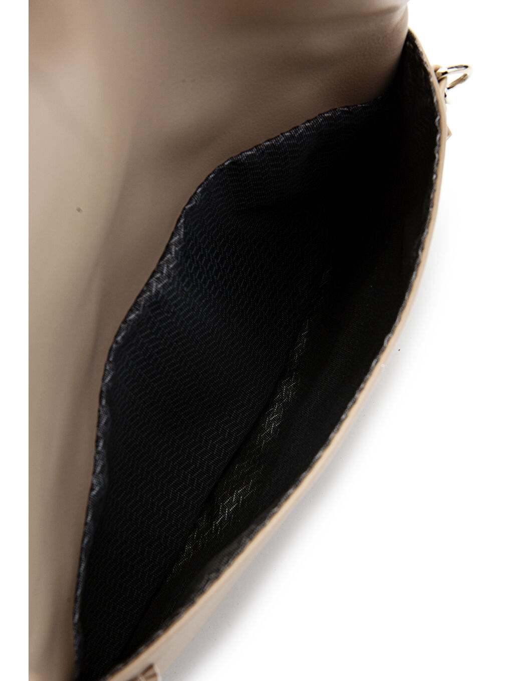 Bej Metal Boncuk Detaylı Çift Askılı Suni Deri Kadın Çapraz Çanta Jackie Vizon-4