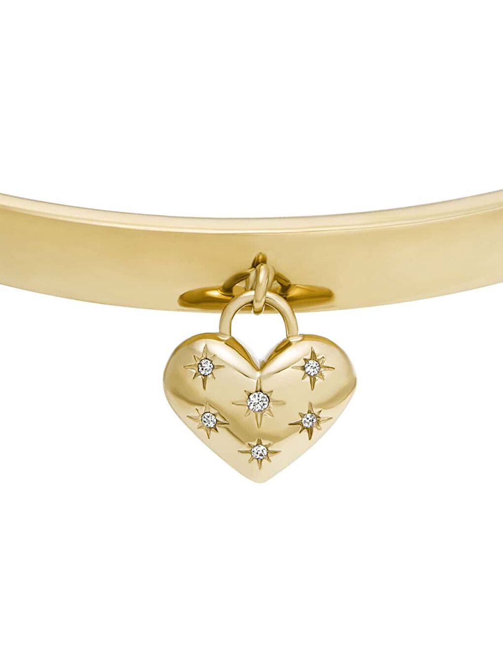 Sarı JF04831-710 Kalpli Kadın Bileklik-2