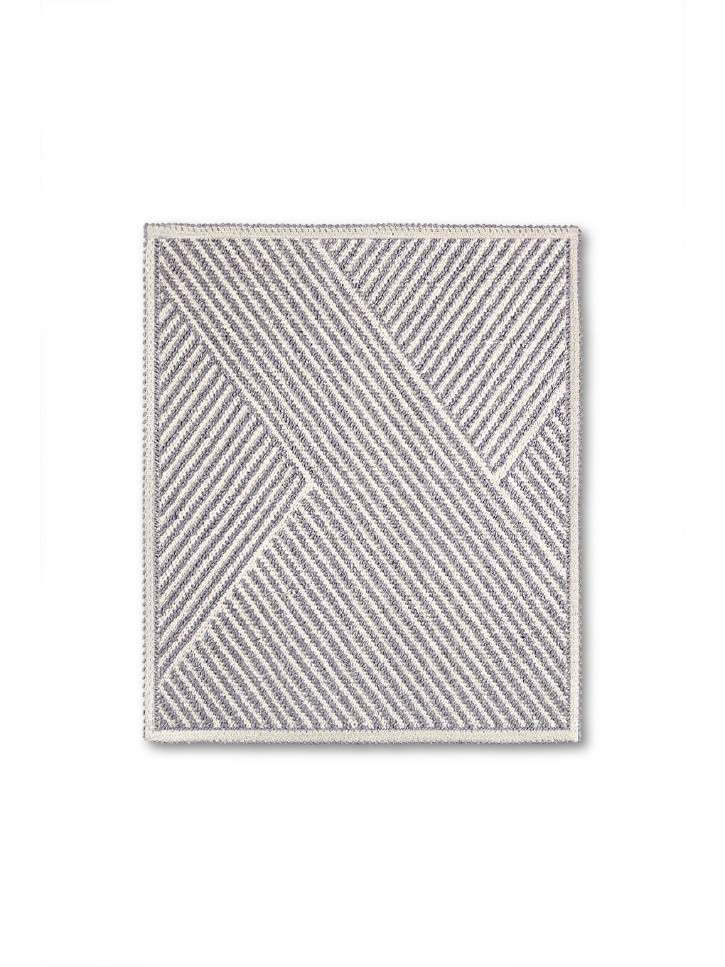 Moana Doğal Pamuklu 2'li Banyo Paspas Seti 60x100+50x60 Cm - Gri-2