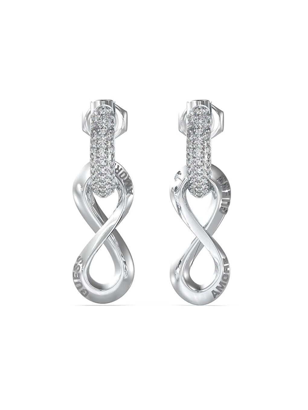 Gri JGUJUBE05051JWRHTU Kadın Küpe