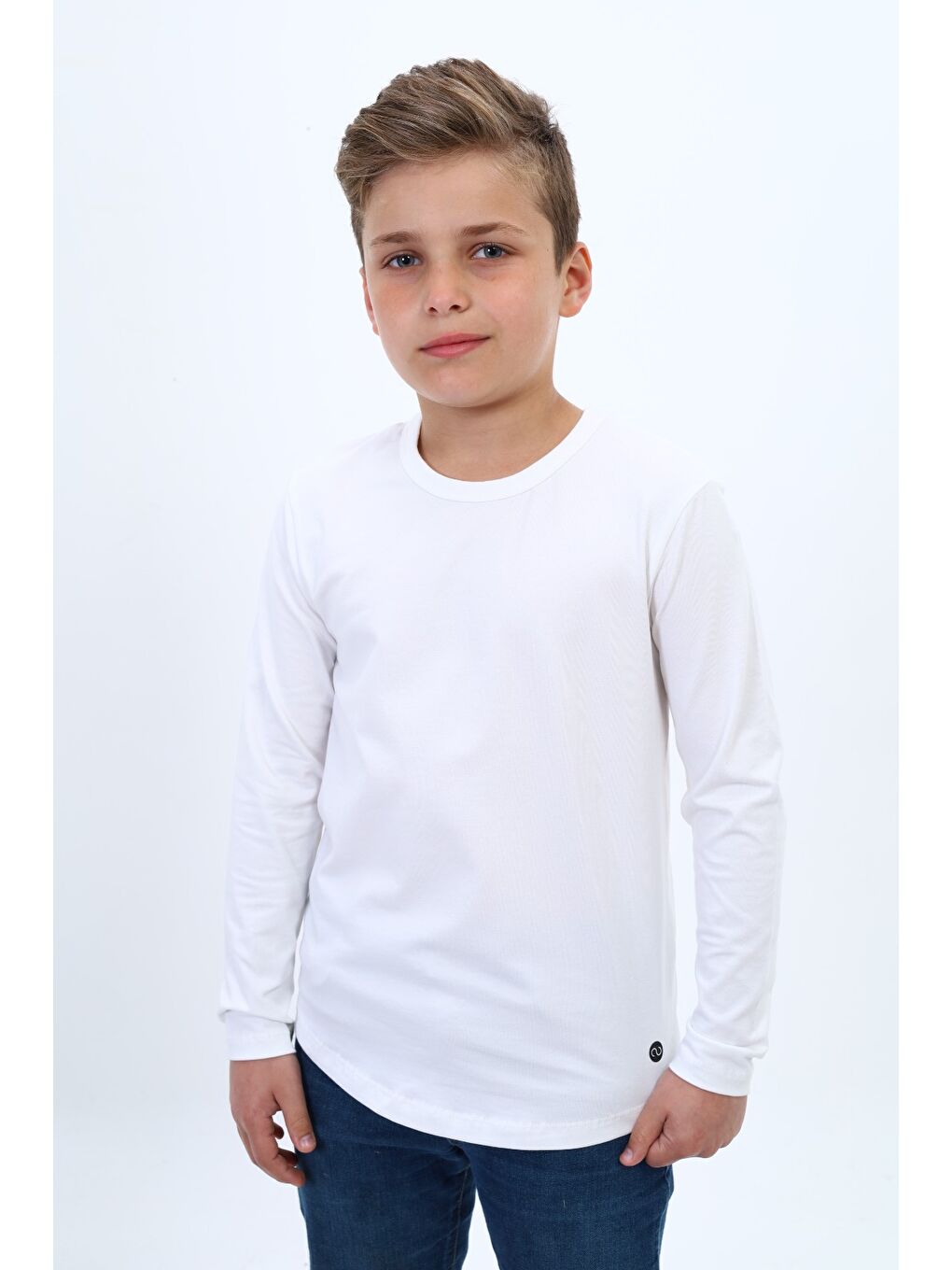 Ekru Erkek Çocuk Baskılı Tişört-3