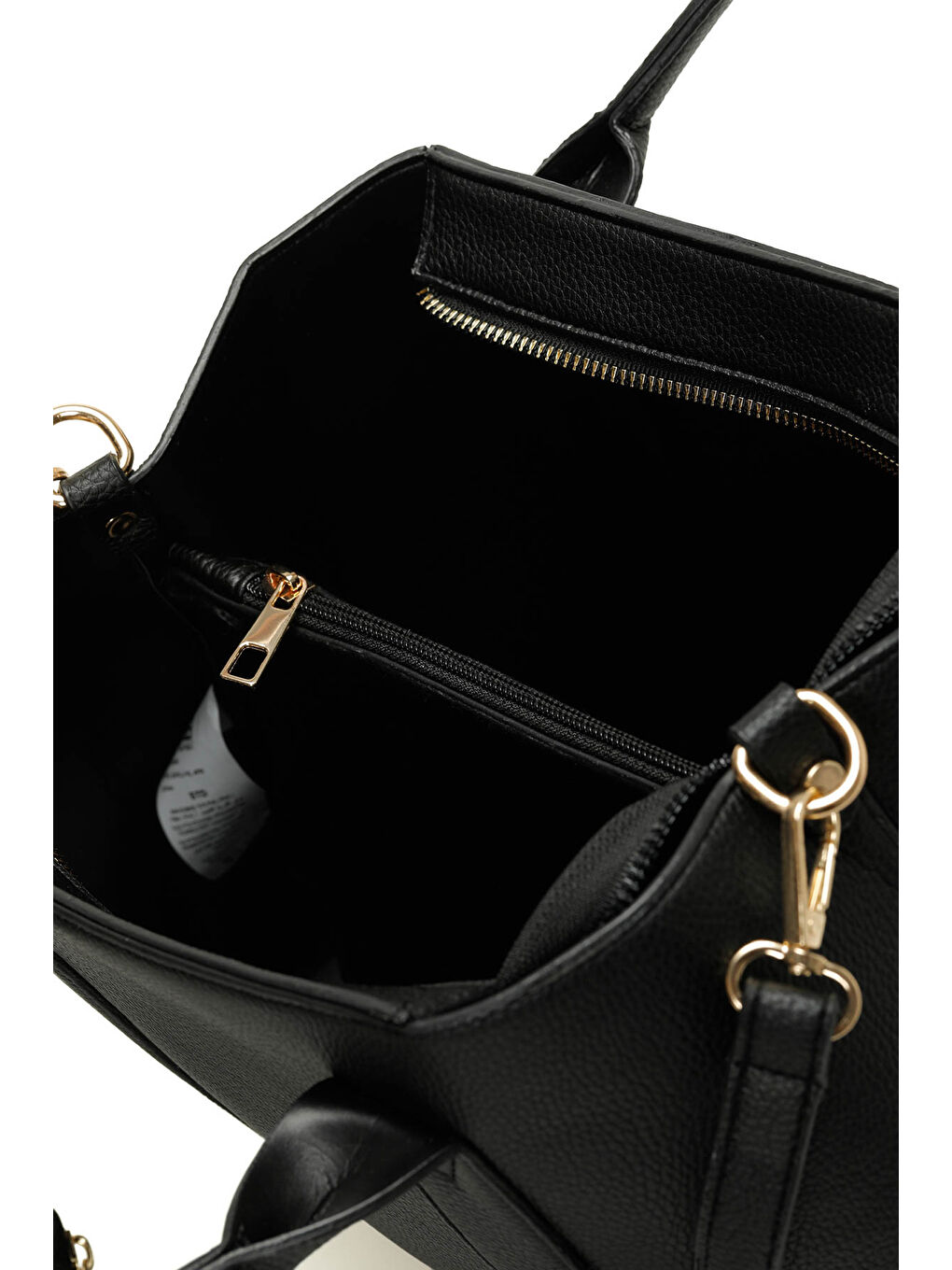 NTRL BZKLU KL 5PR Siyah Kadın Kol Çantası-3