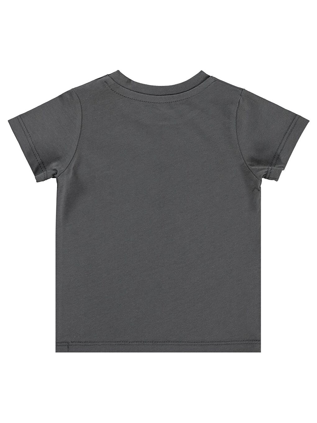 Baby Balık Nakışlı 6-18 Ay Tişört - Gri-1