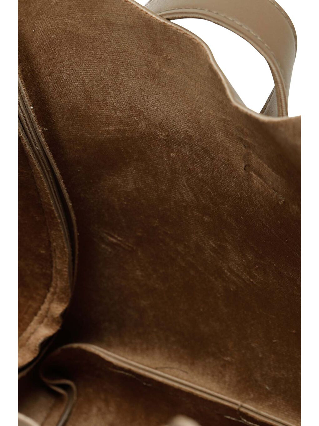 Bej CLT PRM KLTLI OMZ 5PR Vizon Kadın Omuz Çantası-3