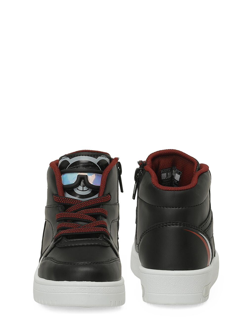 LITZEK P 5PR Siyah Erkek Çocuk High Sneaker-4