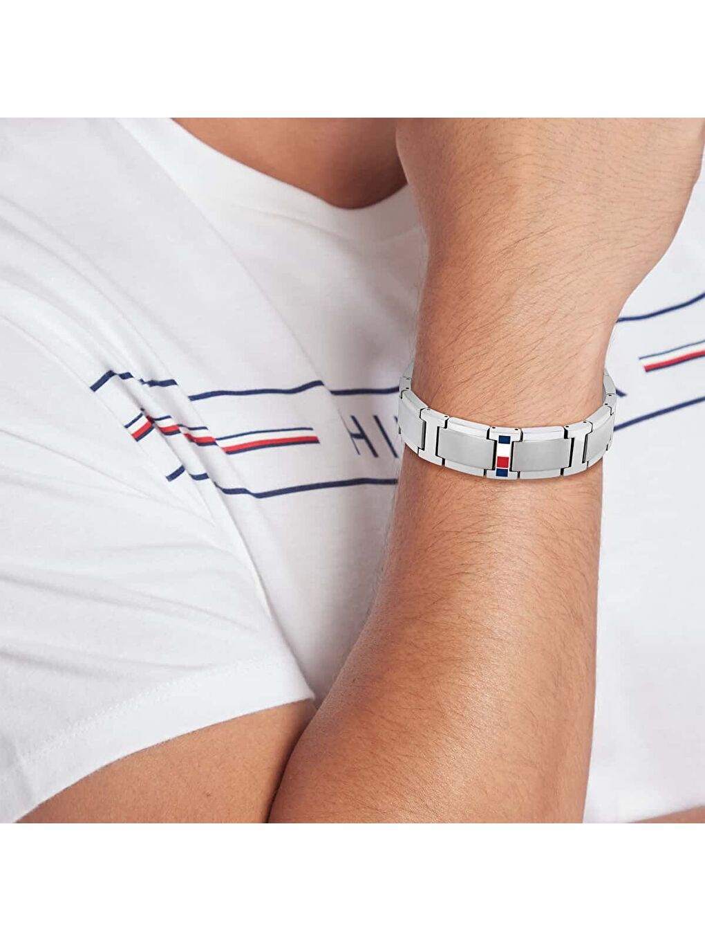 Gri THJ2790657 Erkek Bileklik-1