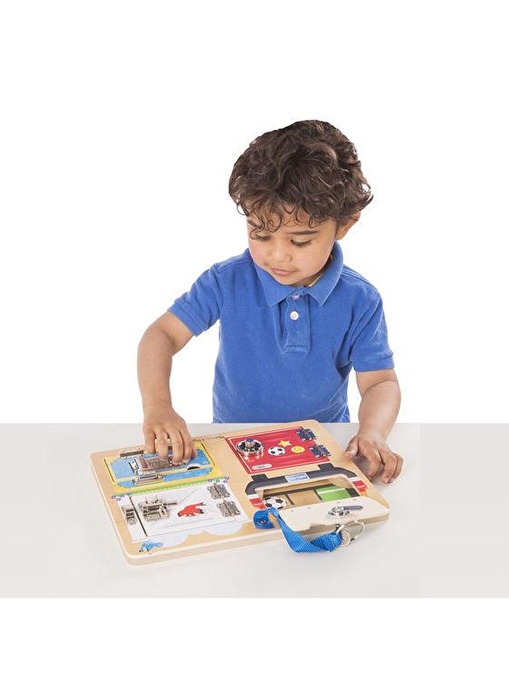 Melissa and Doug Karışık Ahşap Kilit ve Çilingir Tahtası - 2