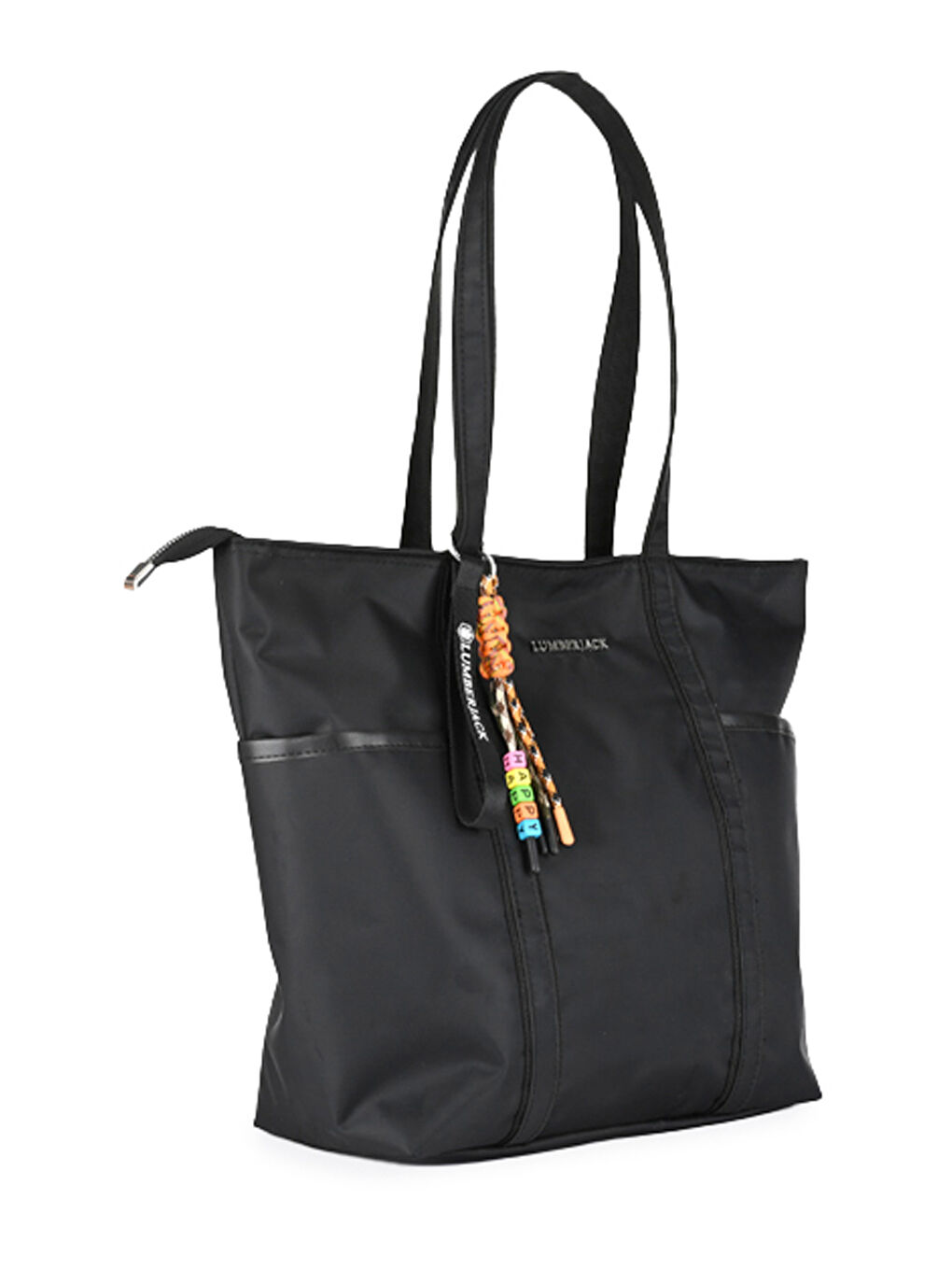 TEX SERI SHOPPER 5PR Siyah Kadın Omuz Çantası-1